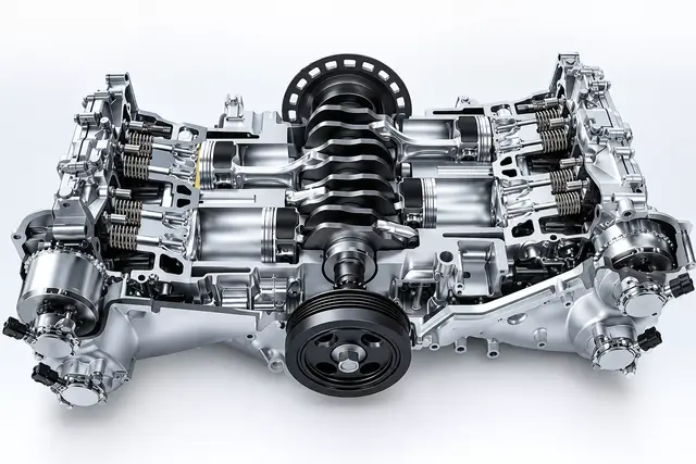 Opposite engine