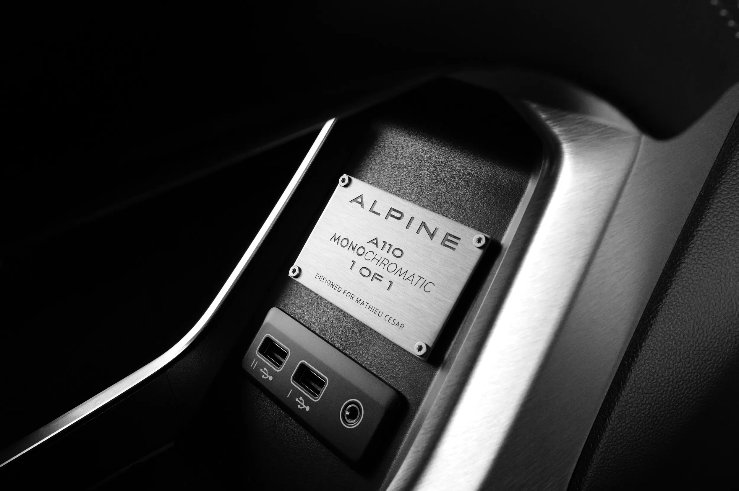 Alpine A110 S Monochromatic