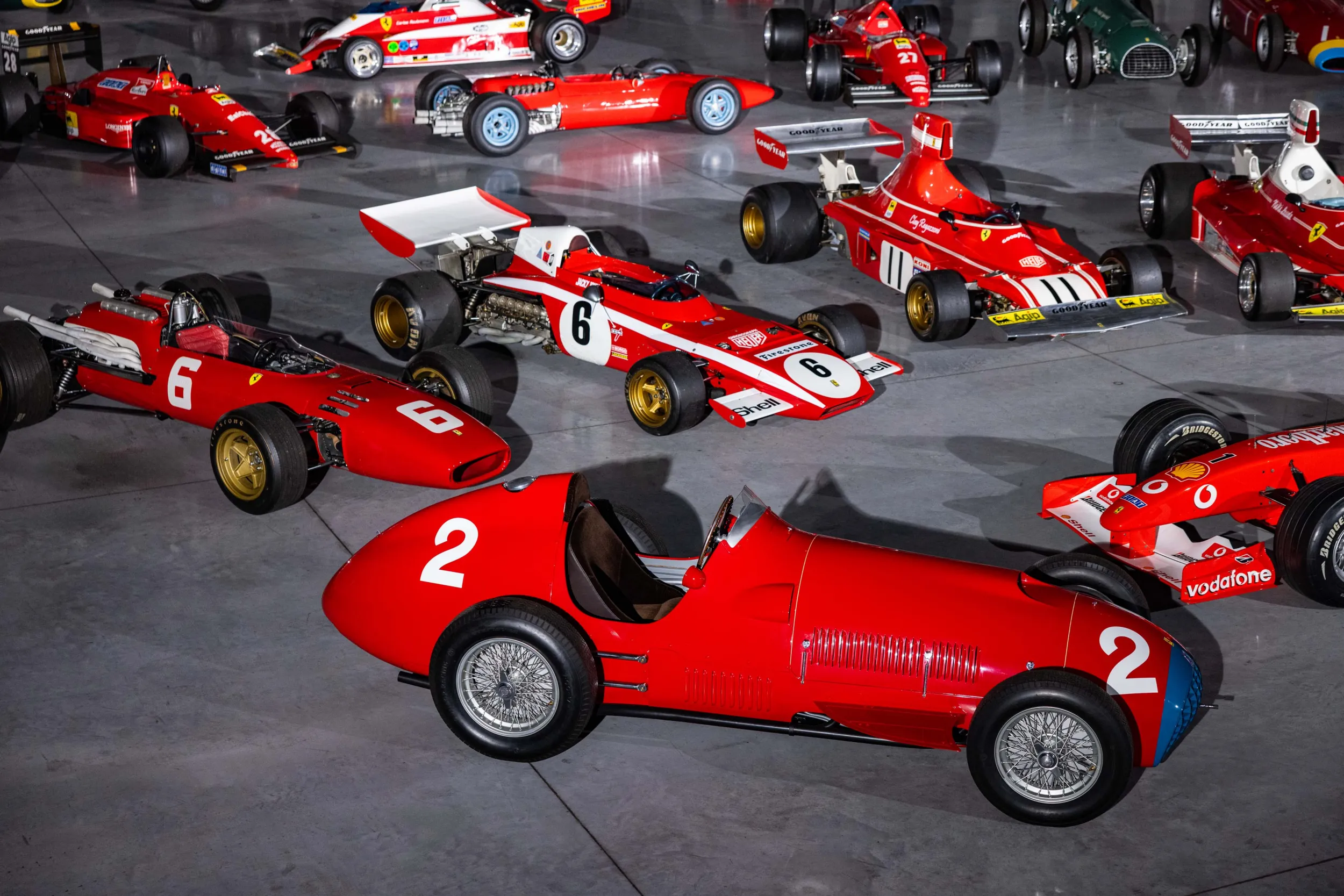 Bernie Ecclestone’s collection of Grand Prix and Formula 1 cars
