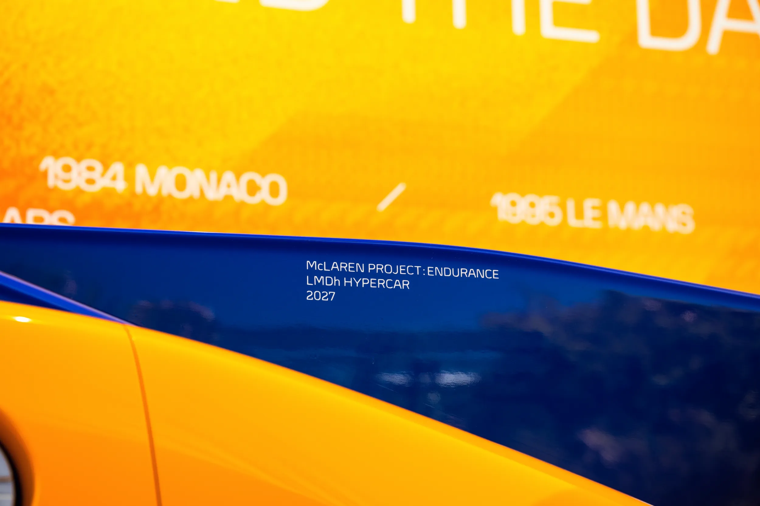 McLaren Project: Endurance
