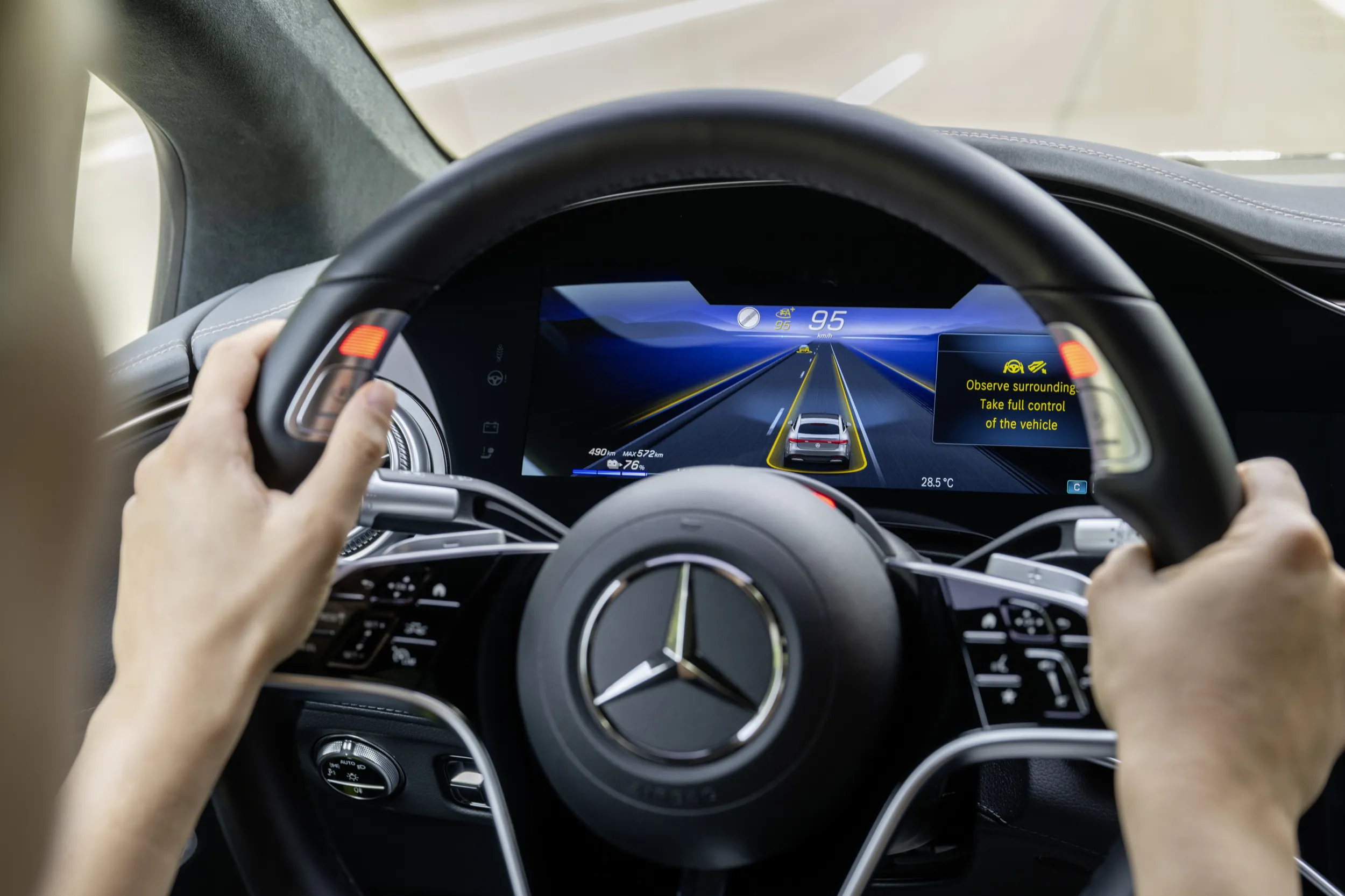 Mercedes-Benz Level 3 automated driving system