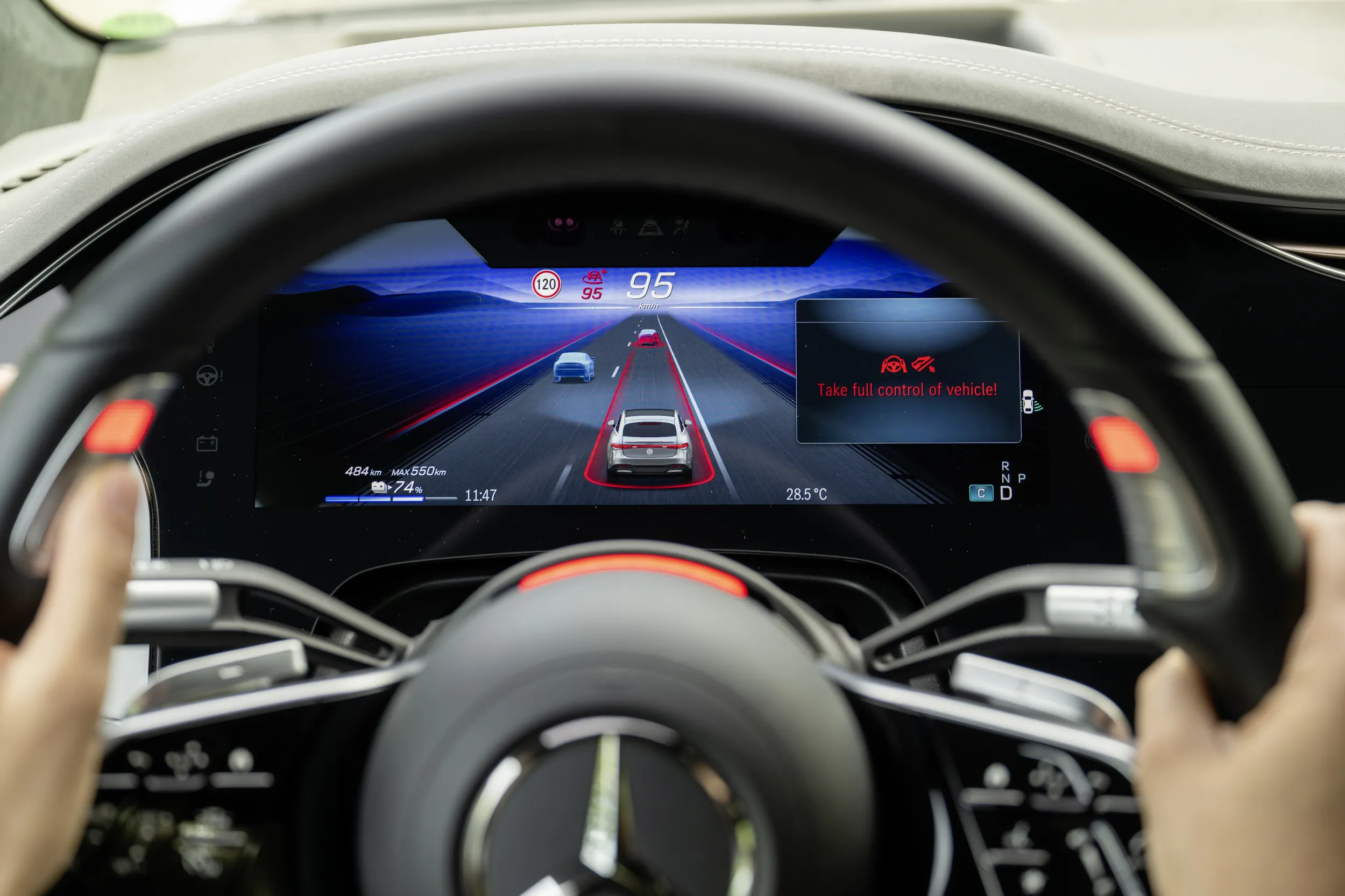 Mercedes-Benz Level 3 automated driving system
