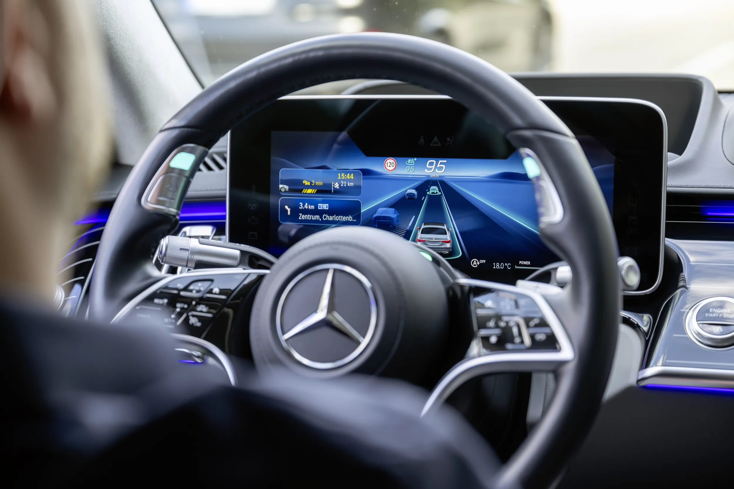 Mercedes-Benz Level 3 automated driving system
