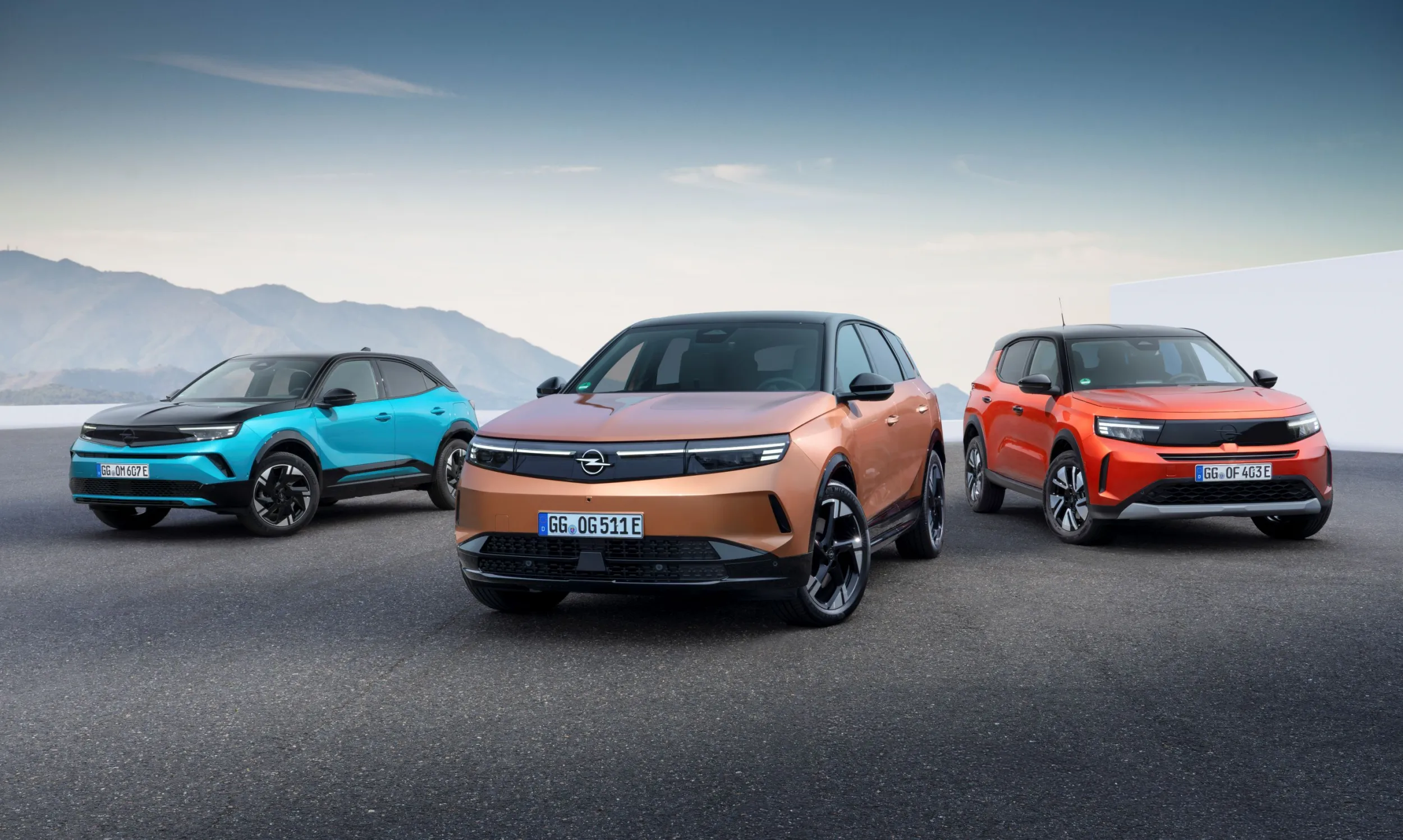 Opel Grandland, Frontera and Mokka