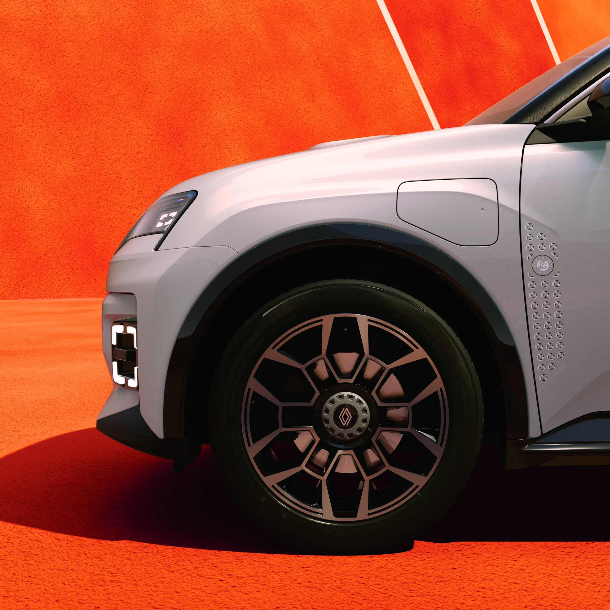 Renault 5 E-Tech electric Roland-Garros