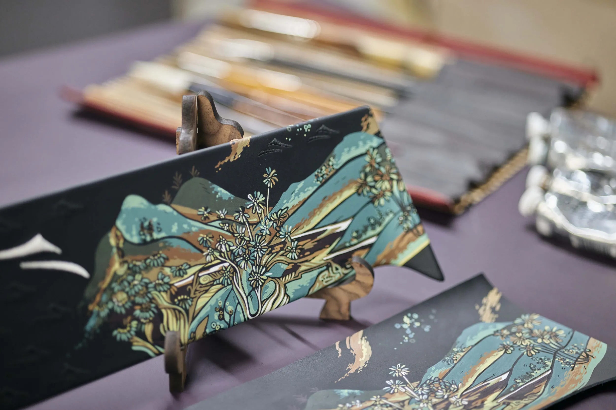 Rolls-Royce with Chinese Mural Art