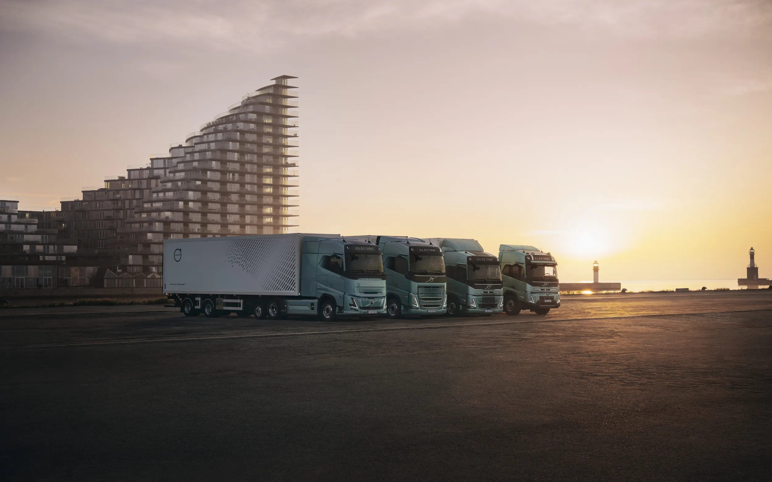 Volvo electric trucks