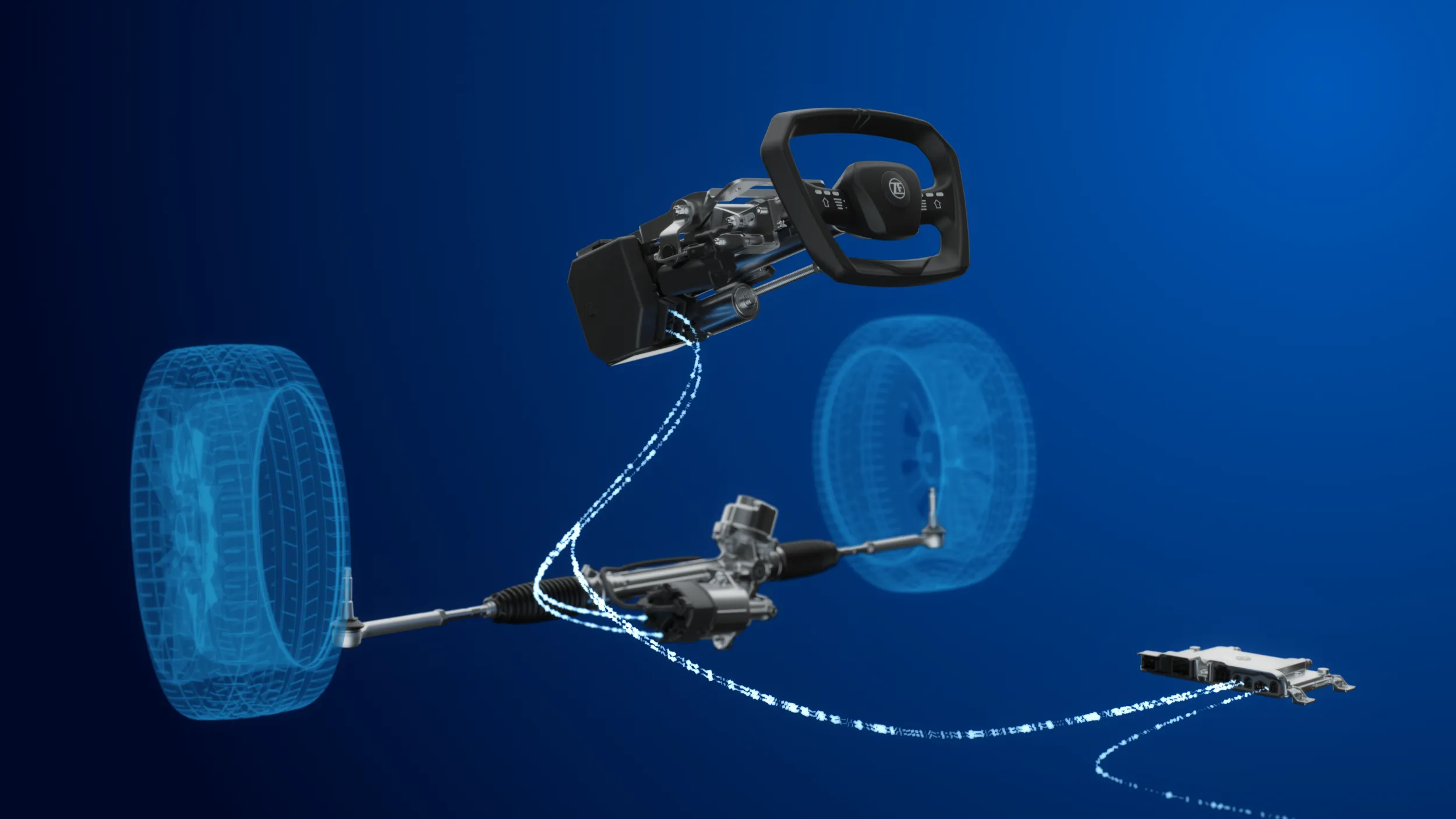ZF steer-by-wire solution