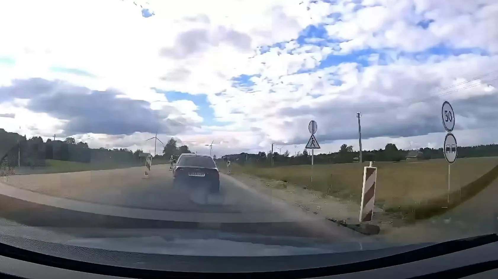 Broken engine