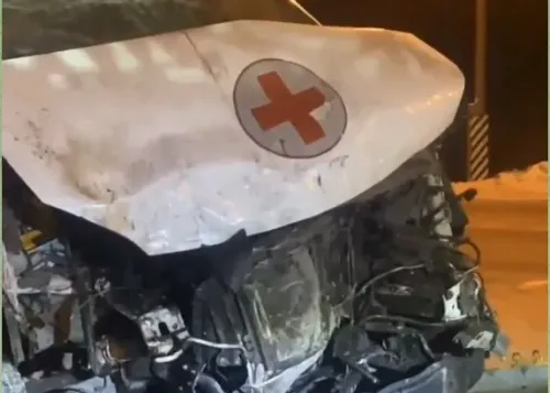 auto.pub Ambulance Crash in Russia 19.02.26