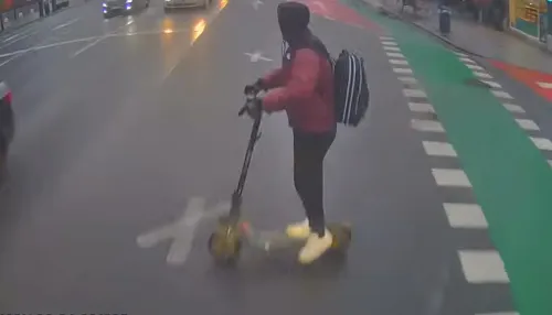 auto.pub Electric Scooter Carsh in Cluj-Napoca 25.03.26