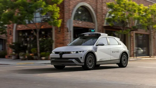 Hyundai IONIQ 5 with Waymo self driving technology