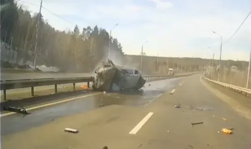 auto.pub Severe Car crash in Russia 04.04.26