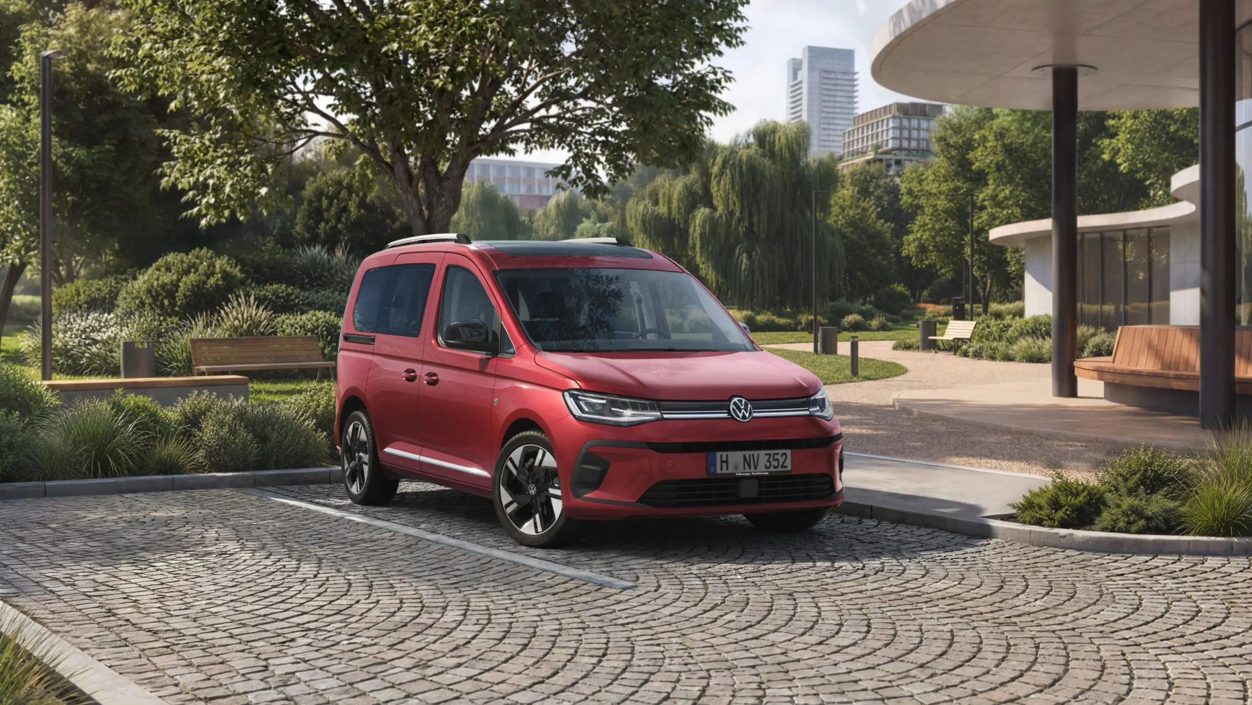 Uus Volkswagen Caddy saab Golfi suure ekraani, kuid jätab kliimajuhtimise endiselt puutetundlikuks – auto.pub