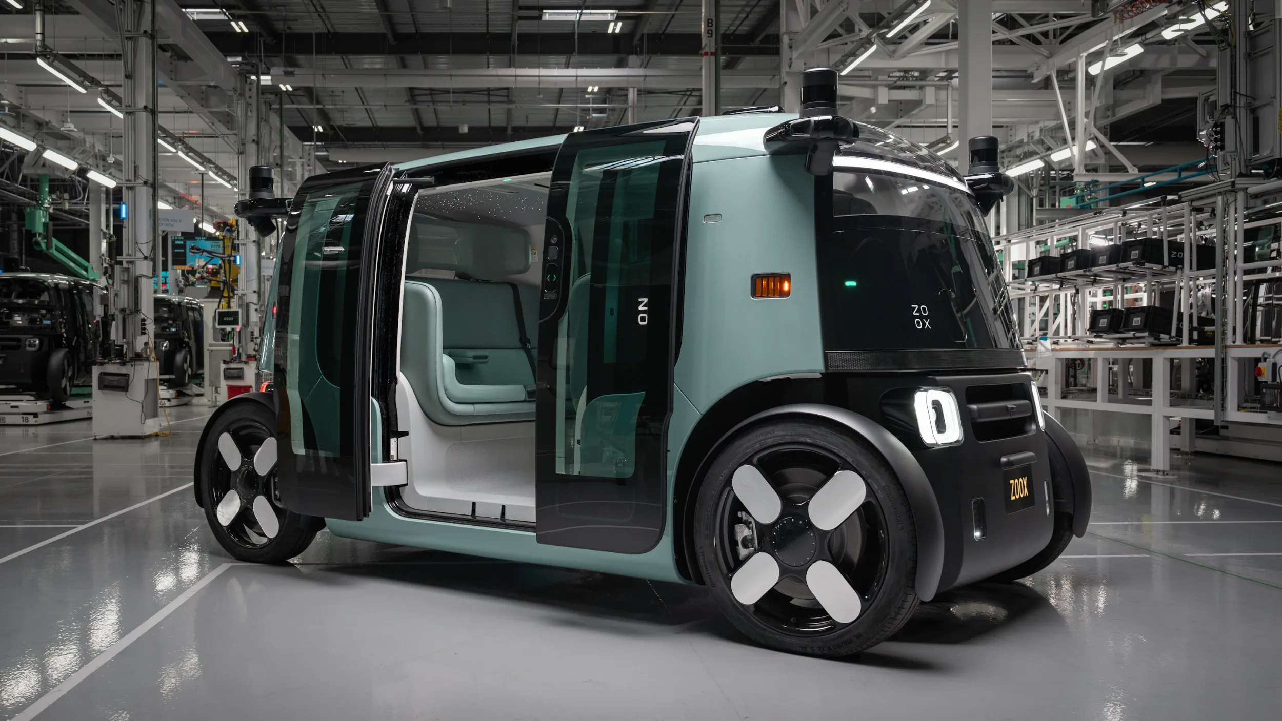 Zoox robotaxi