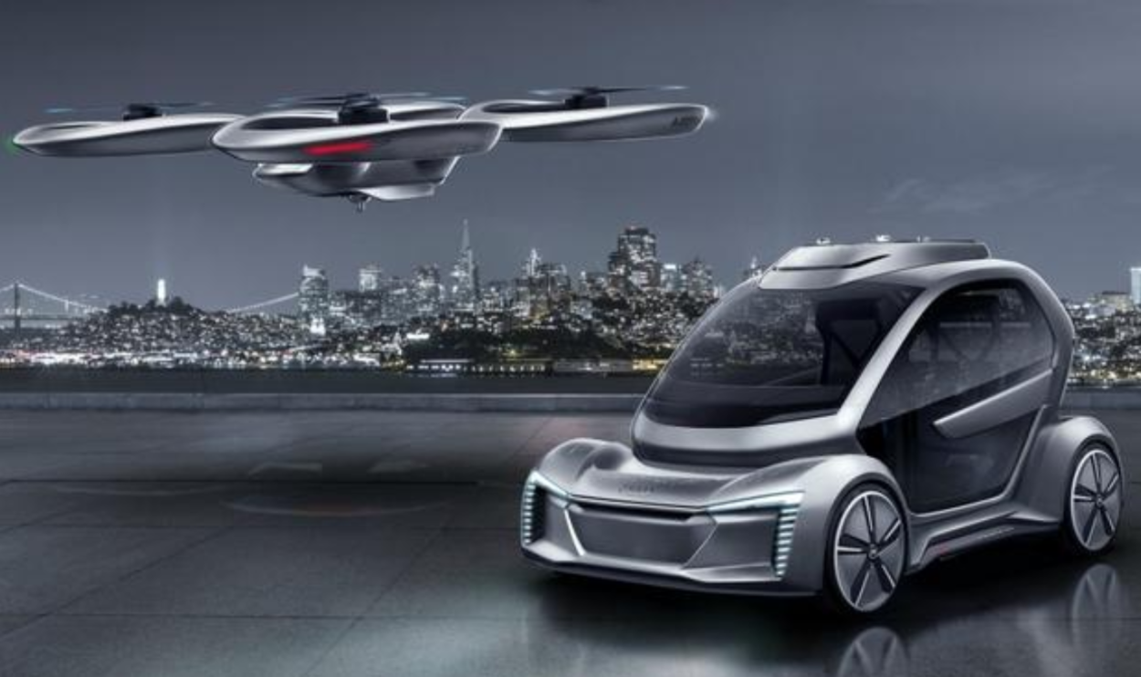 .Airbusi,  Audi ja Italdesigni ühisprojekt Pop Up Next