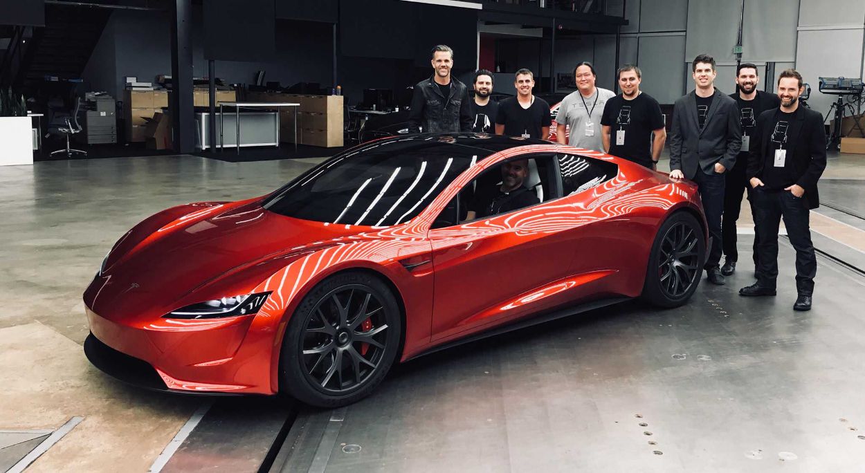 .Tesla Roadster